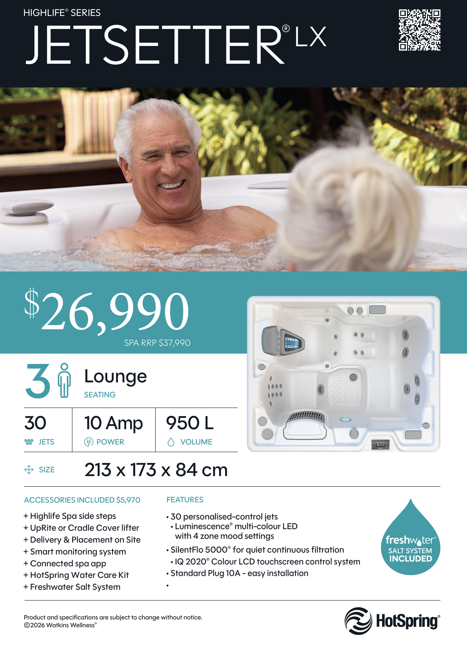 cheap hot spring jetsetter x package nz